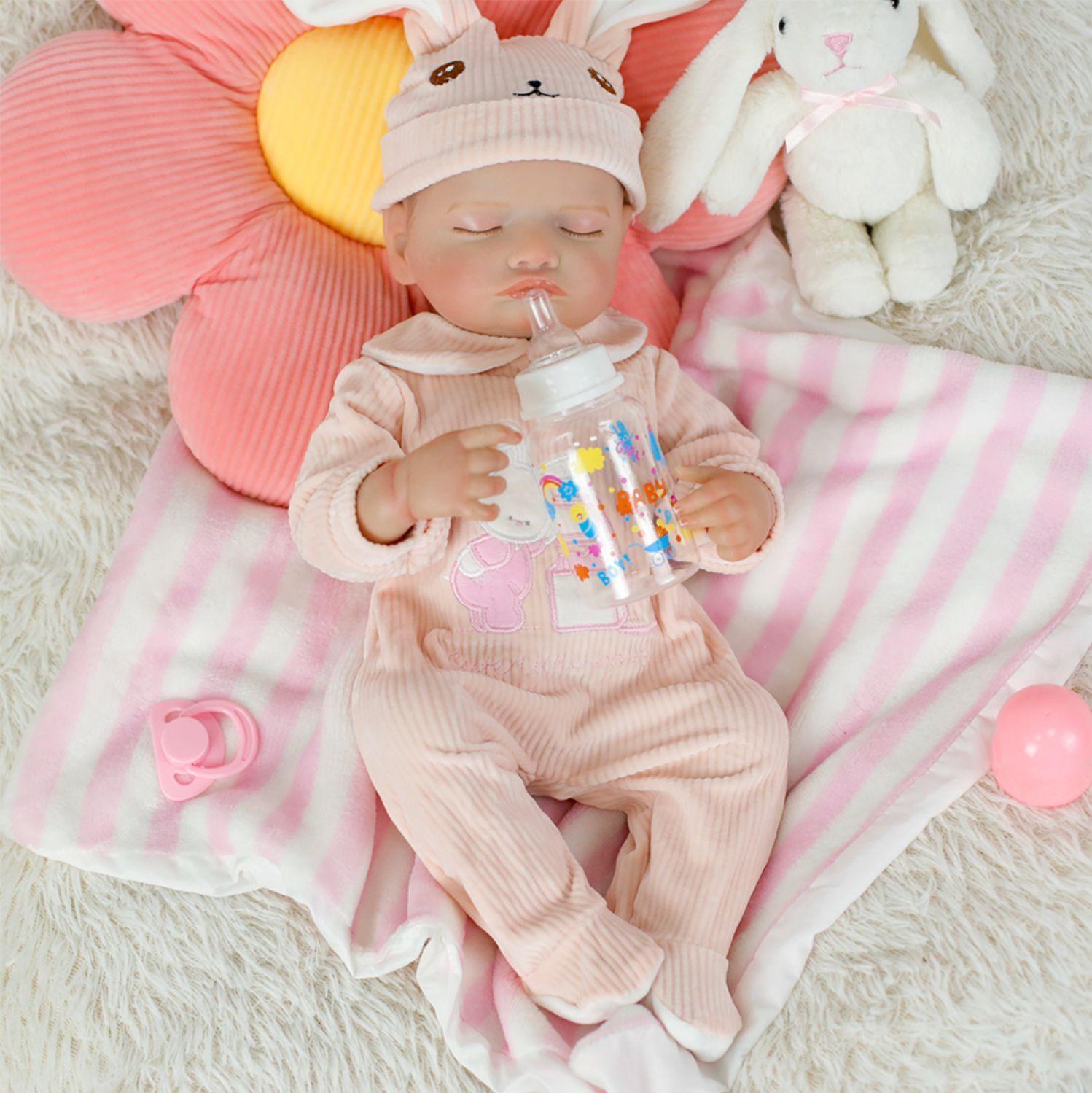uñeca Bebé Reborn Paula 45CM-3