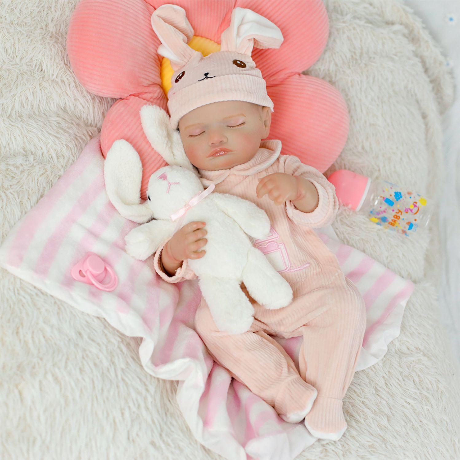 uñeca Bebé Reborn Paula 45CM-4