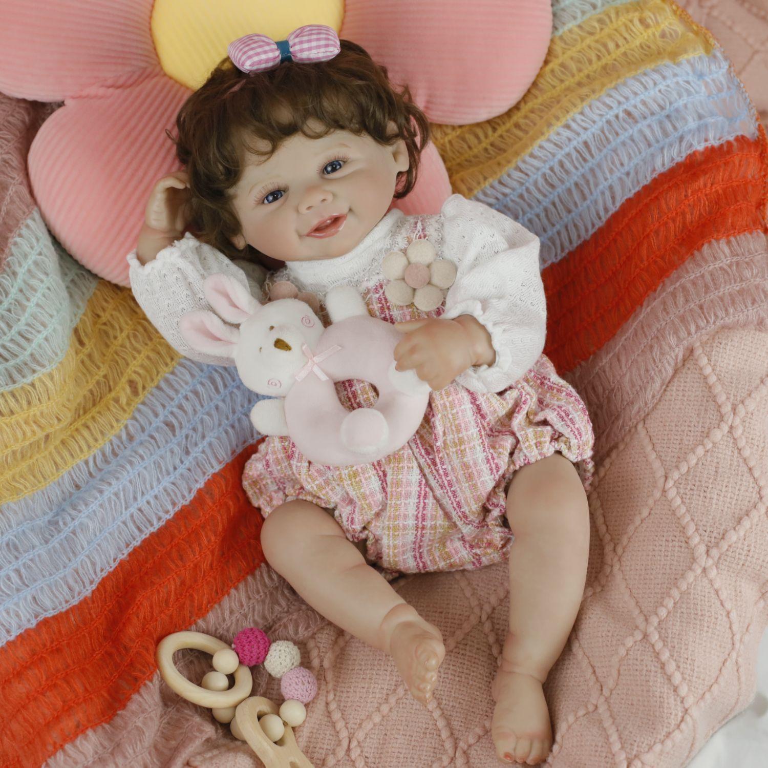 Muñeca Bebé Reborn Lisa 45CM-4