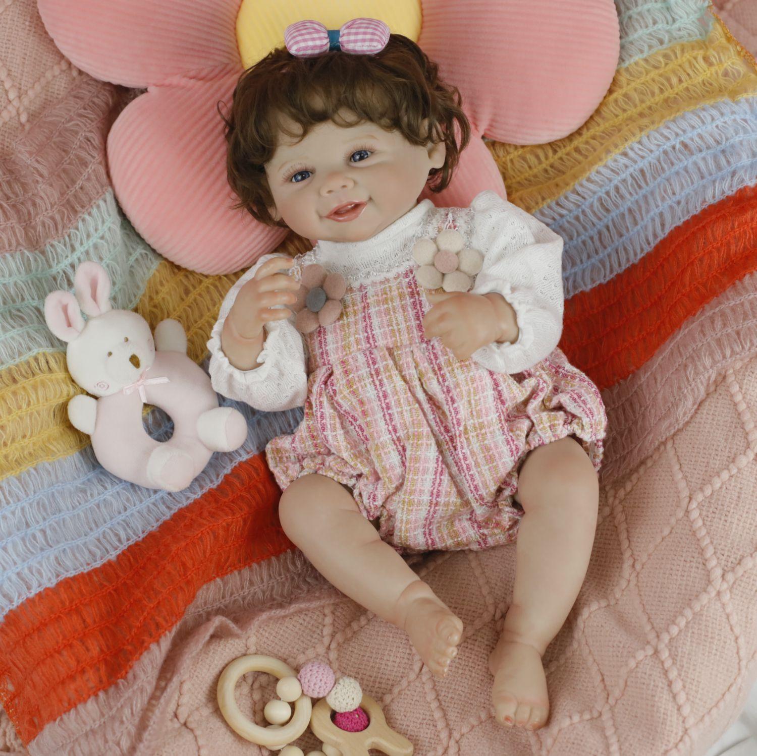 Muñeca Bebé Reborn Lisa 45CM-5