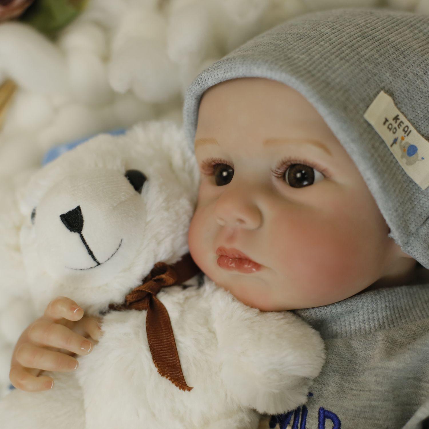 Muñeca Bebé Reborn Lucas 45CM-3