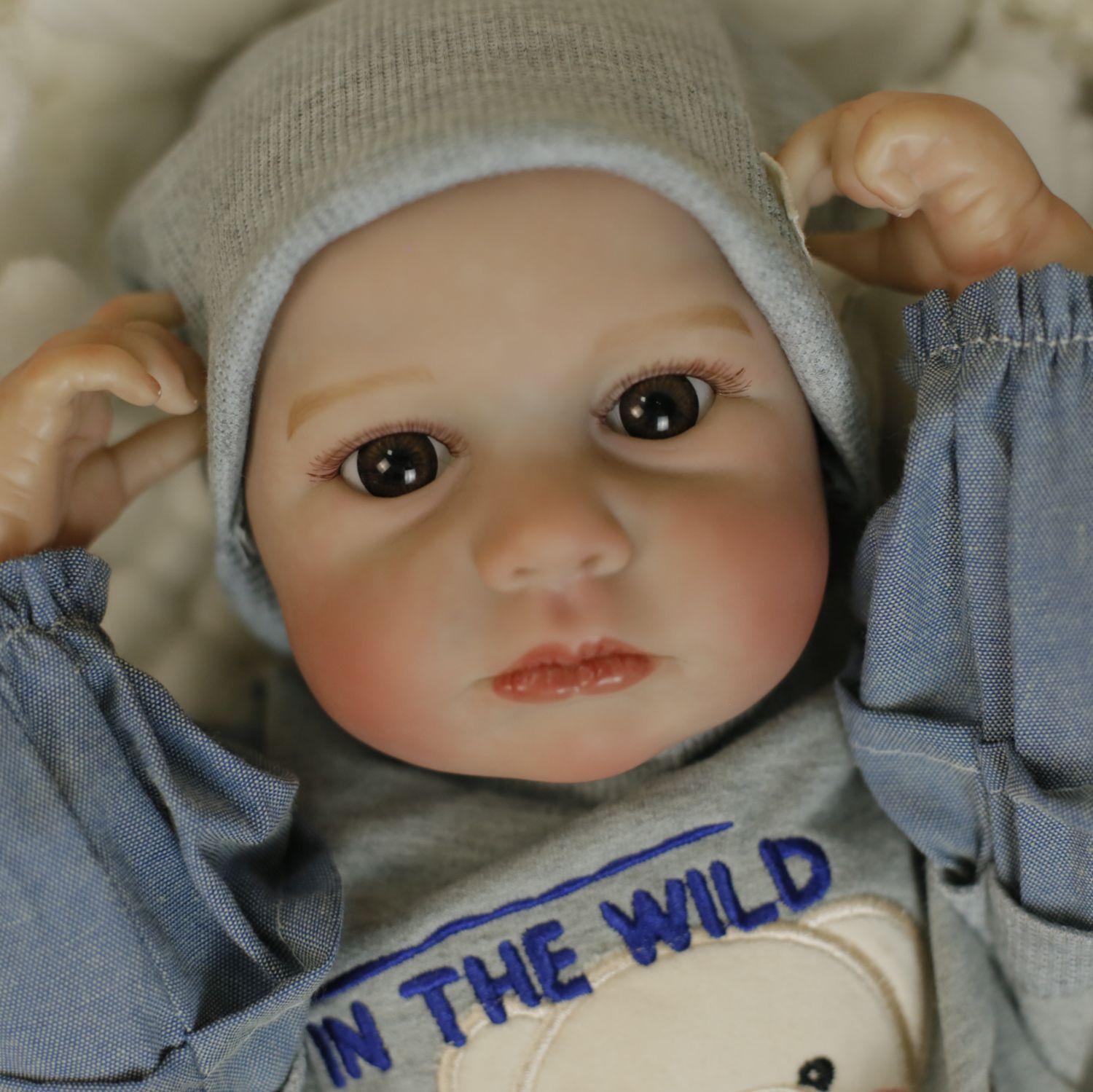 Muñeca Bebé Reborn Lucas 45CM-4