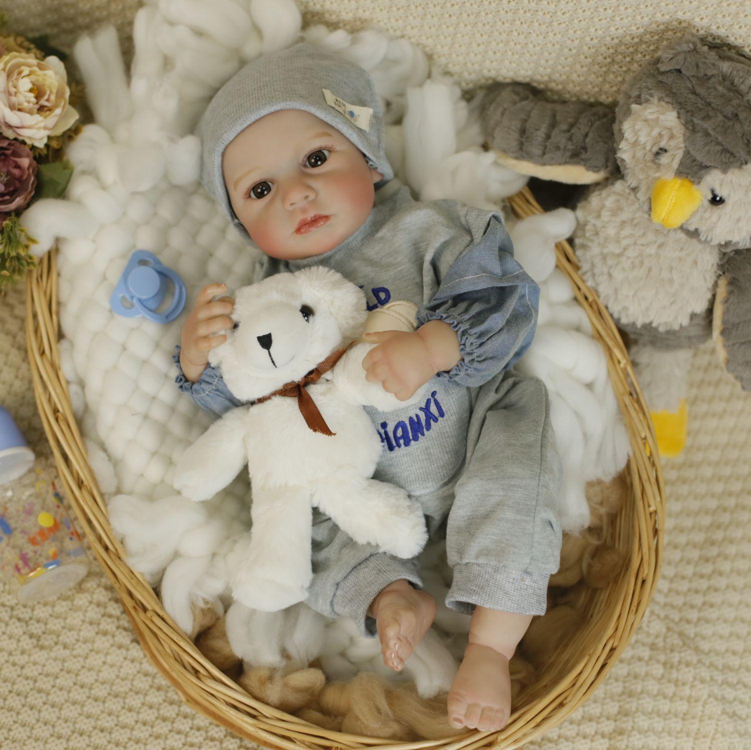 Muñeca Bebé Reborn Lucas 45CM-5