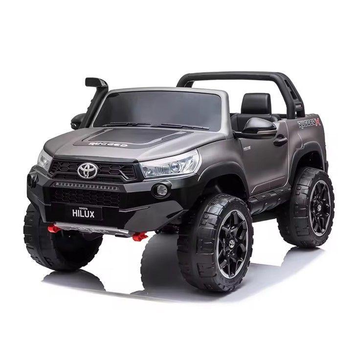 Auto Toyota Hilux Rugged X 12V Grey Pintura Real-0