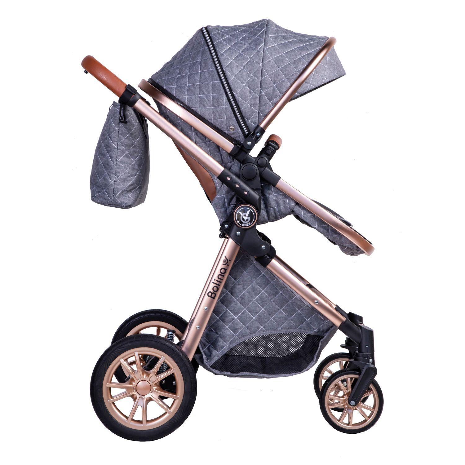 Coche Travel System Bolina Grey-4