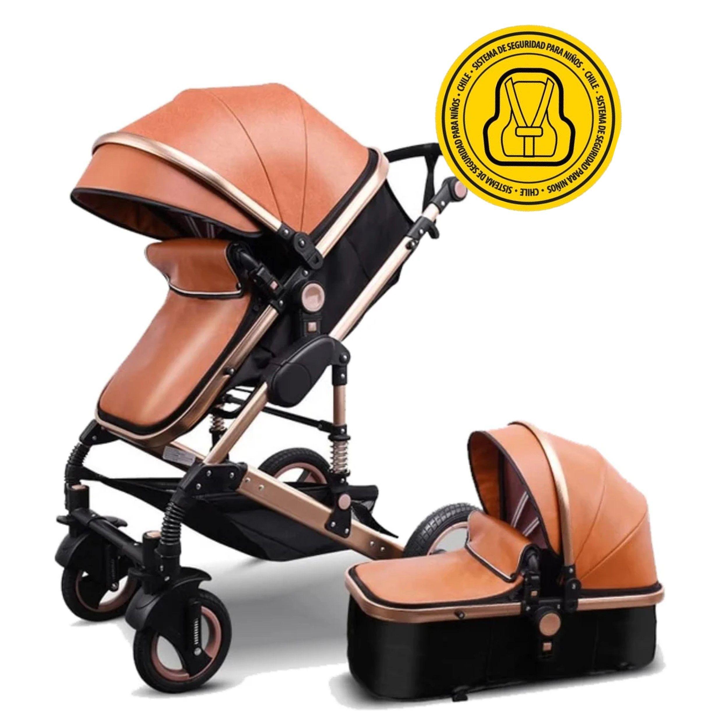 Coche Travel System Q3 + C Brown-0