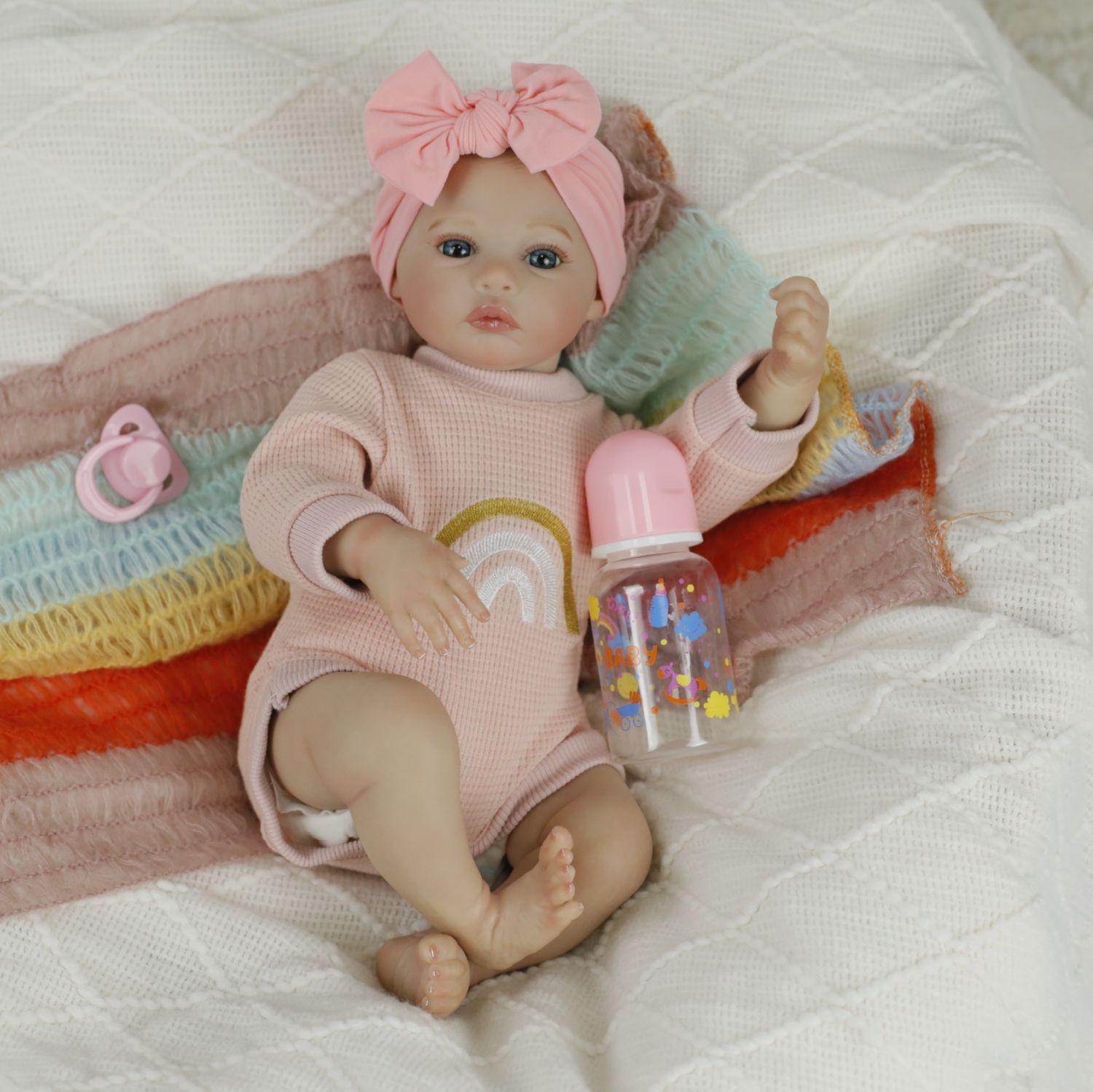 Muñeca Bebé Reborn Cleo 45CM-3