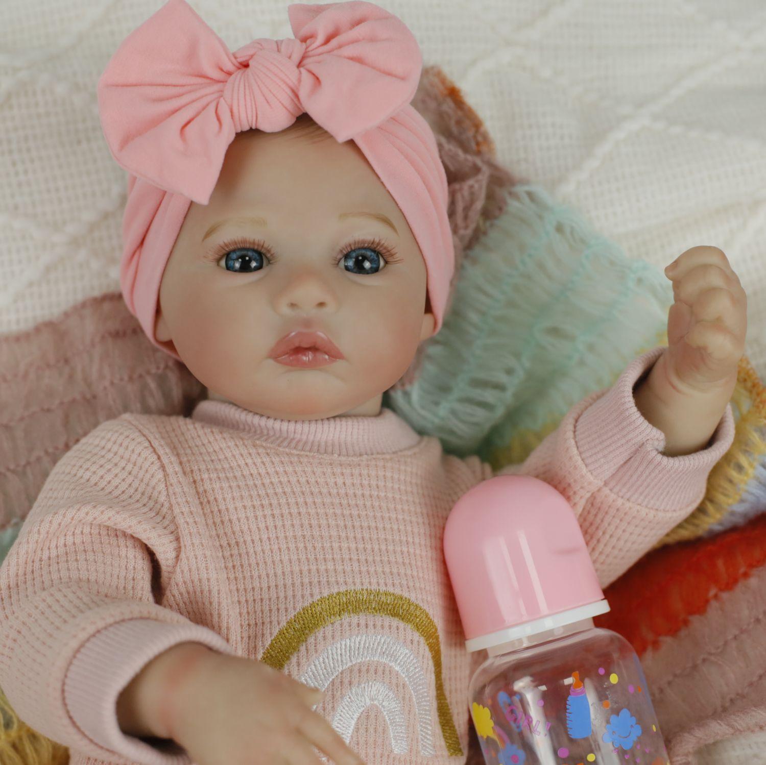 Muñeca Bebé Reborn Cleo 45CM-4