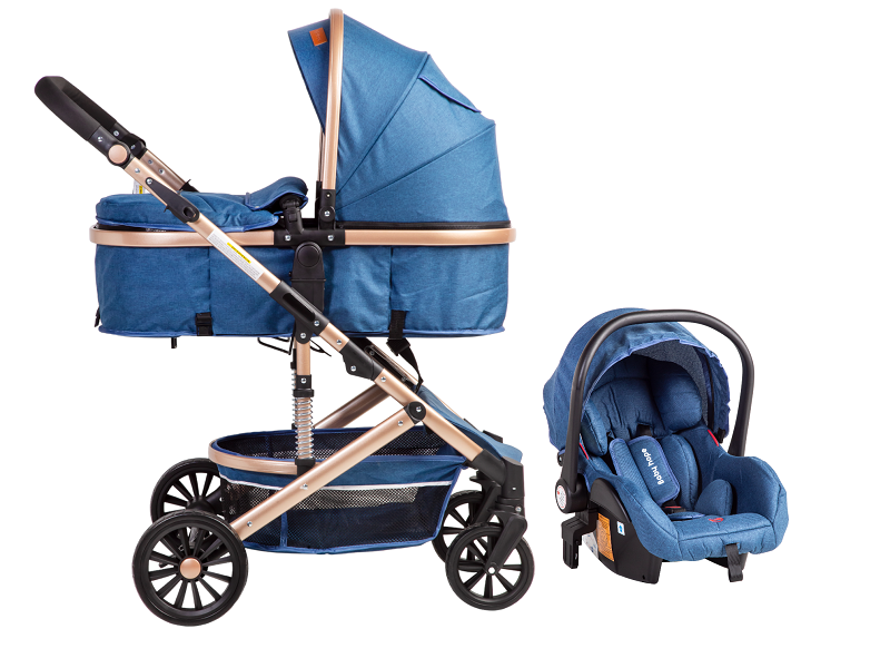 Coche Travel System Omega Blue-2