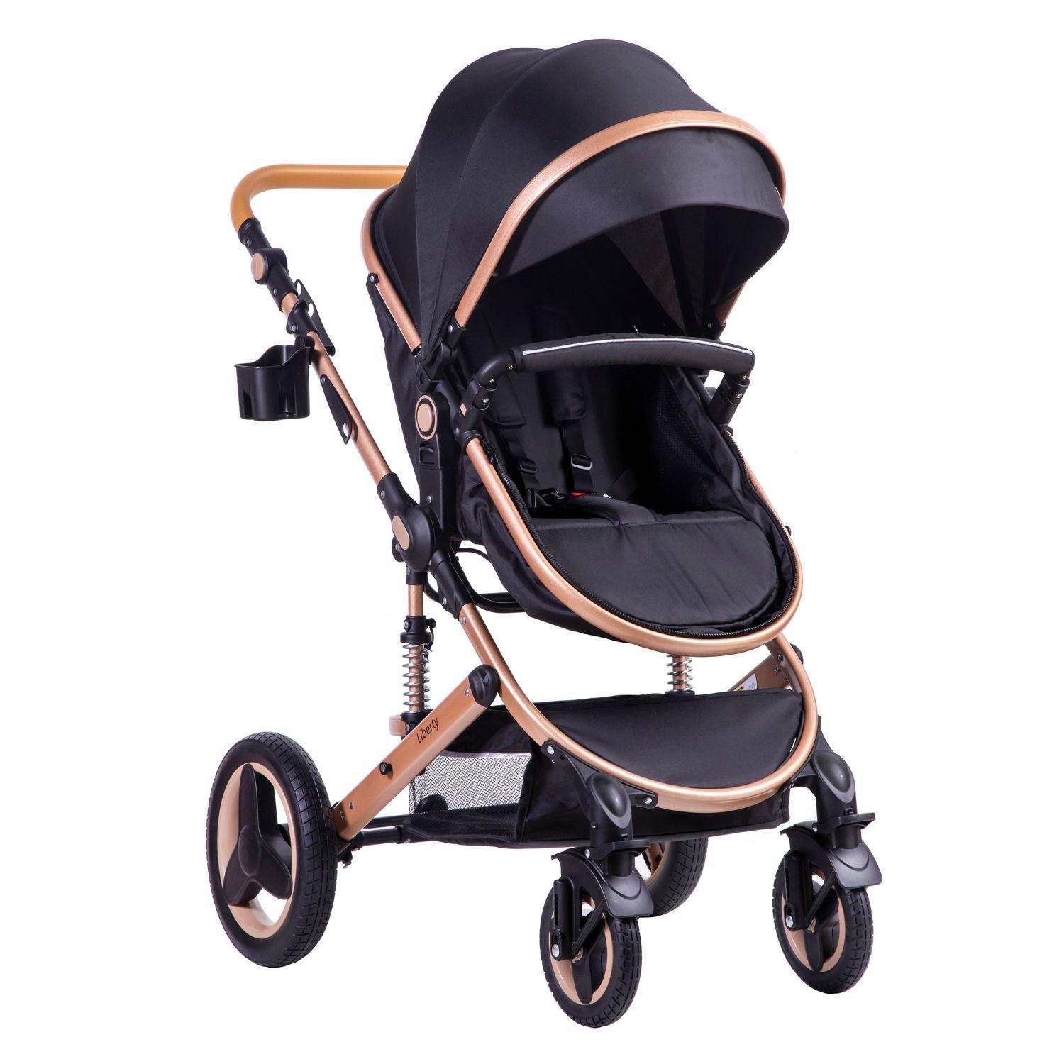 Coche Travel System Liberty Black-2