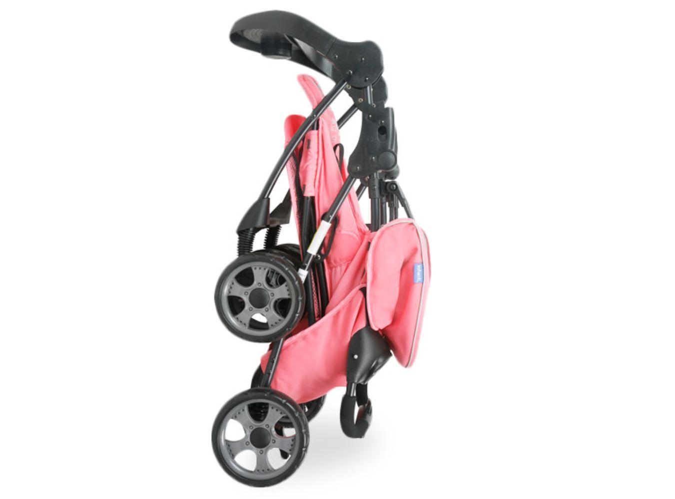 Coche Travel System Kei London Raspberry-5