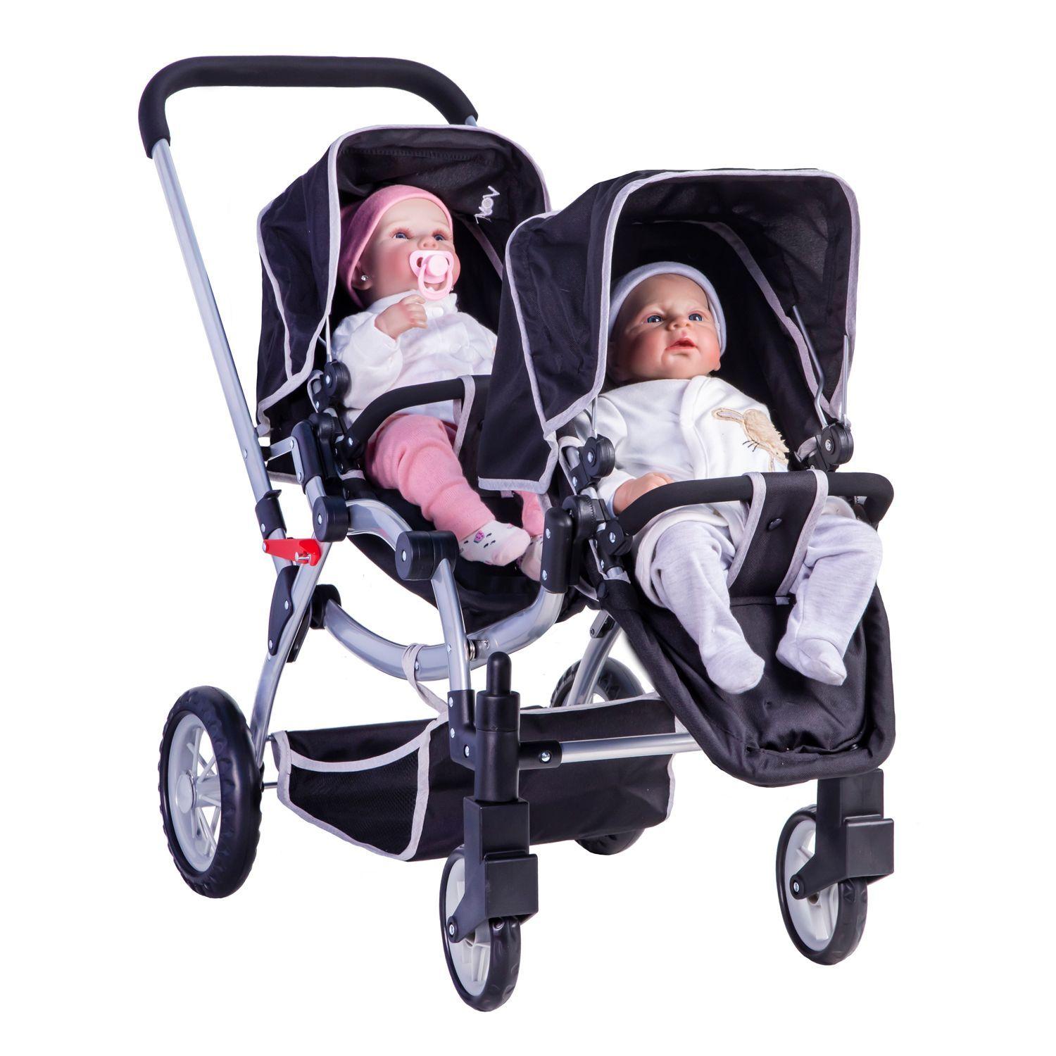 Coche Muñeca Formato Real Top Duo Rider Black-3