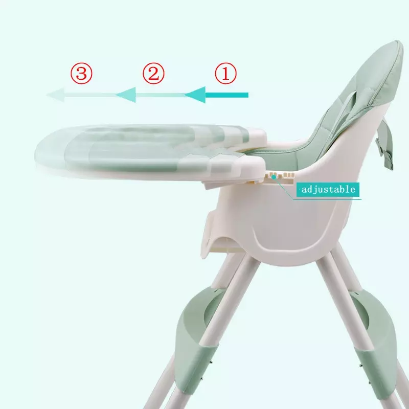 Silla de comer  2 en1 voyage sank green-6