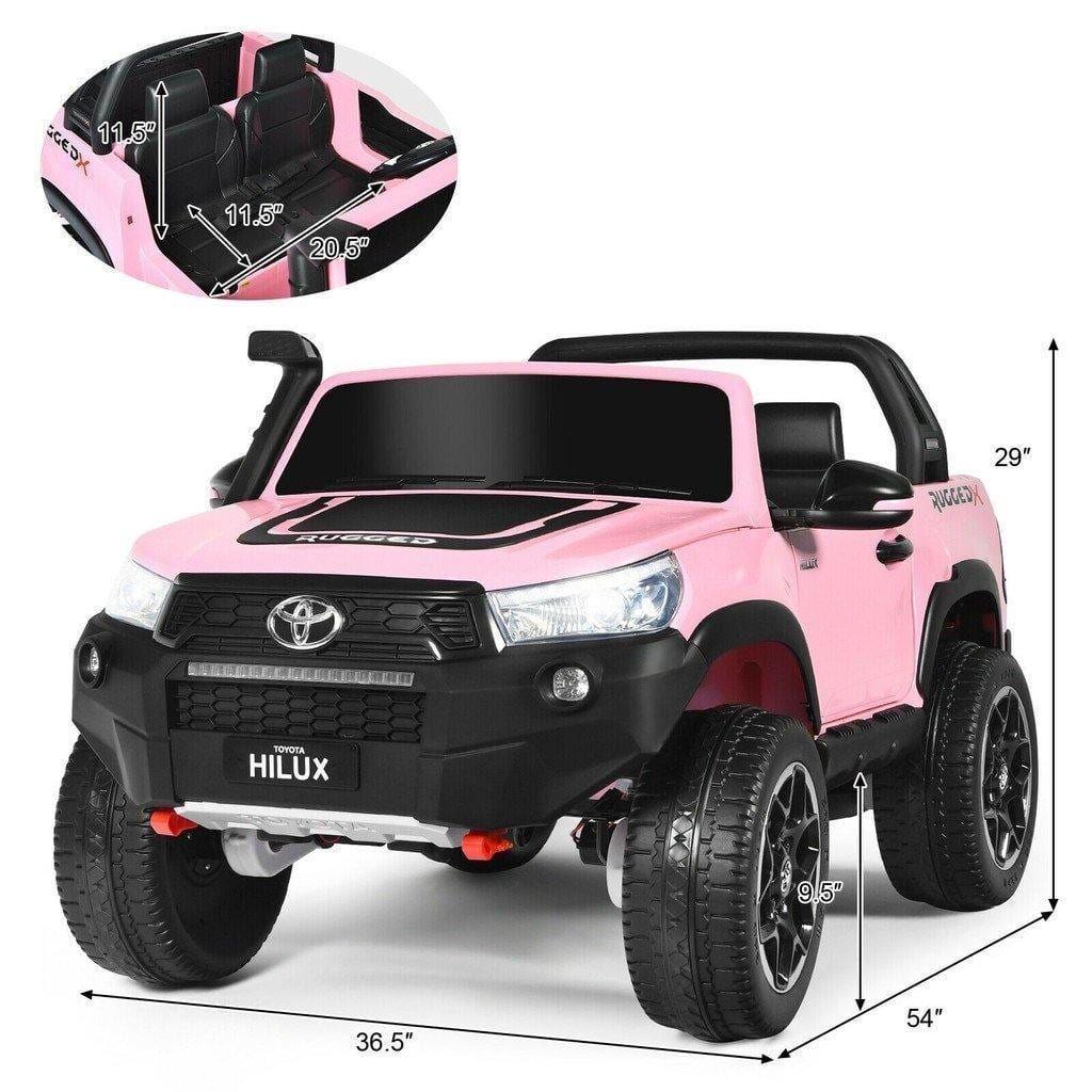 Auto Toyota Hilux Rugged X 12V Pink-5