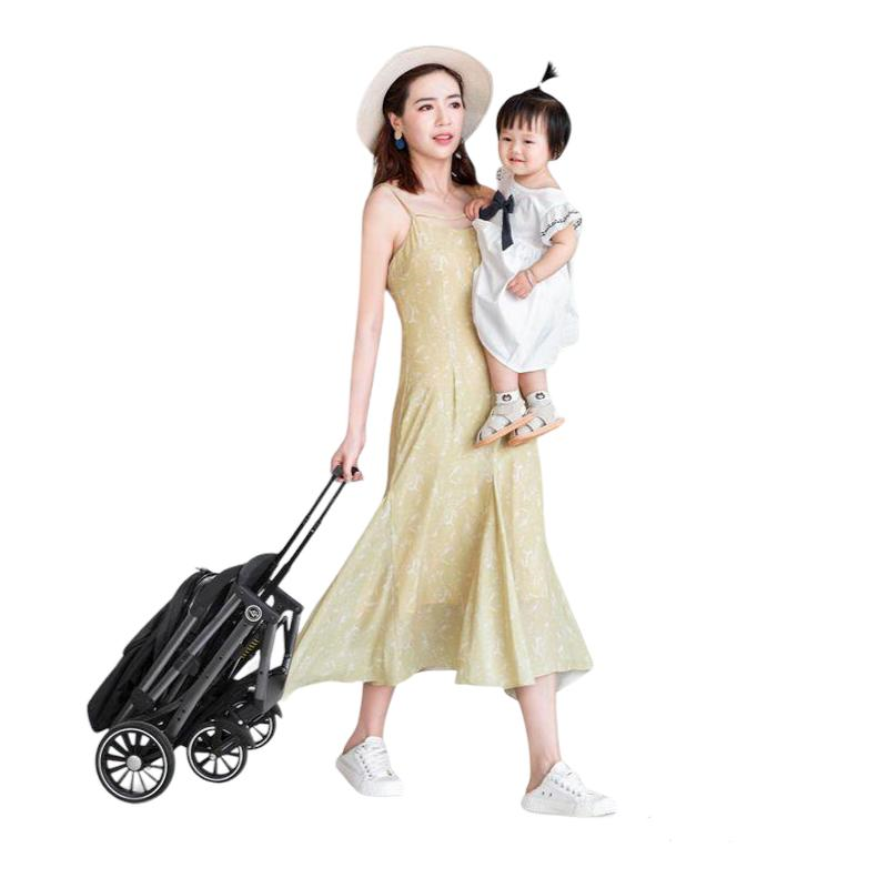 COCHECITO ULTRACOMPACTO CON ASIENTO GIRATORIO DE 360° GREEN-3