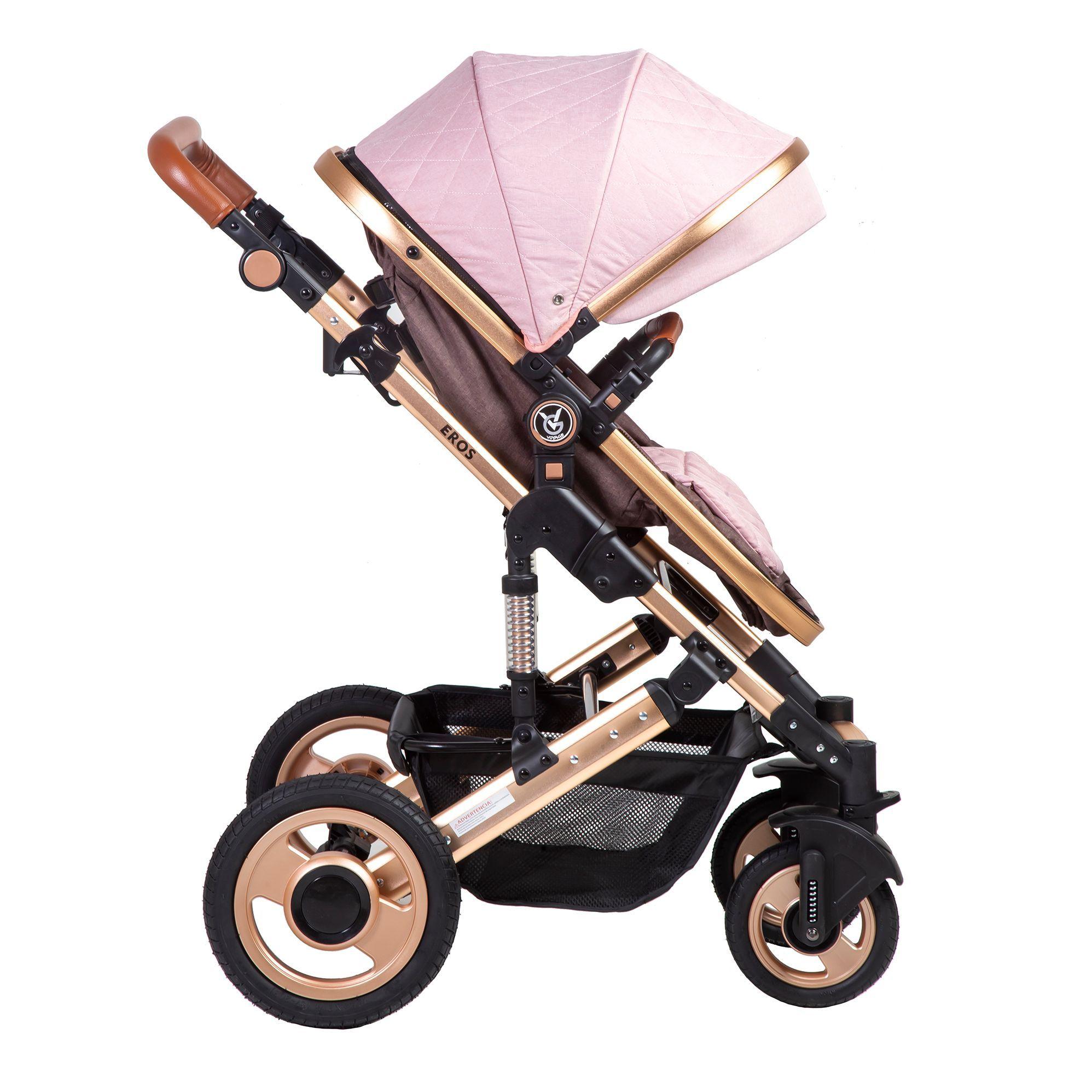 Coche Travel System Eros Pink-5