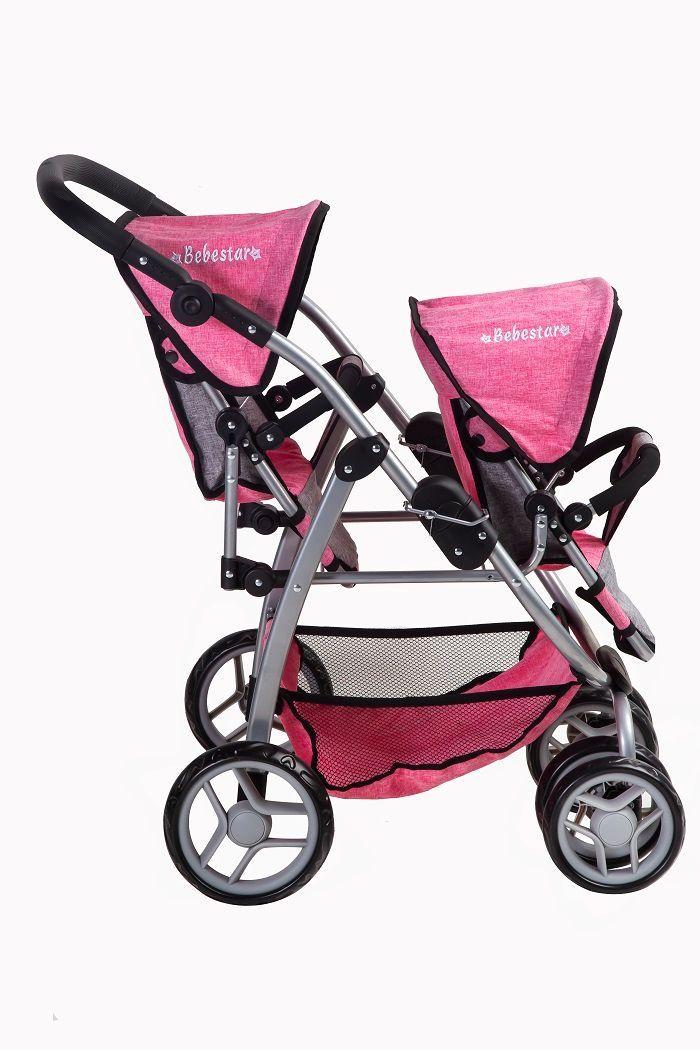coche de muñeca bebestar duo  pink-1
