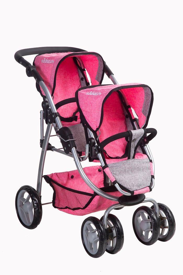 coche de muñeca bebestar duo  pink-0