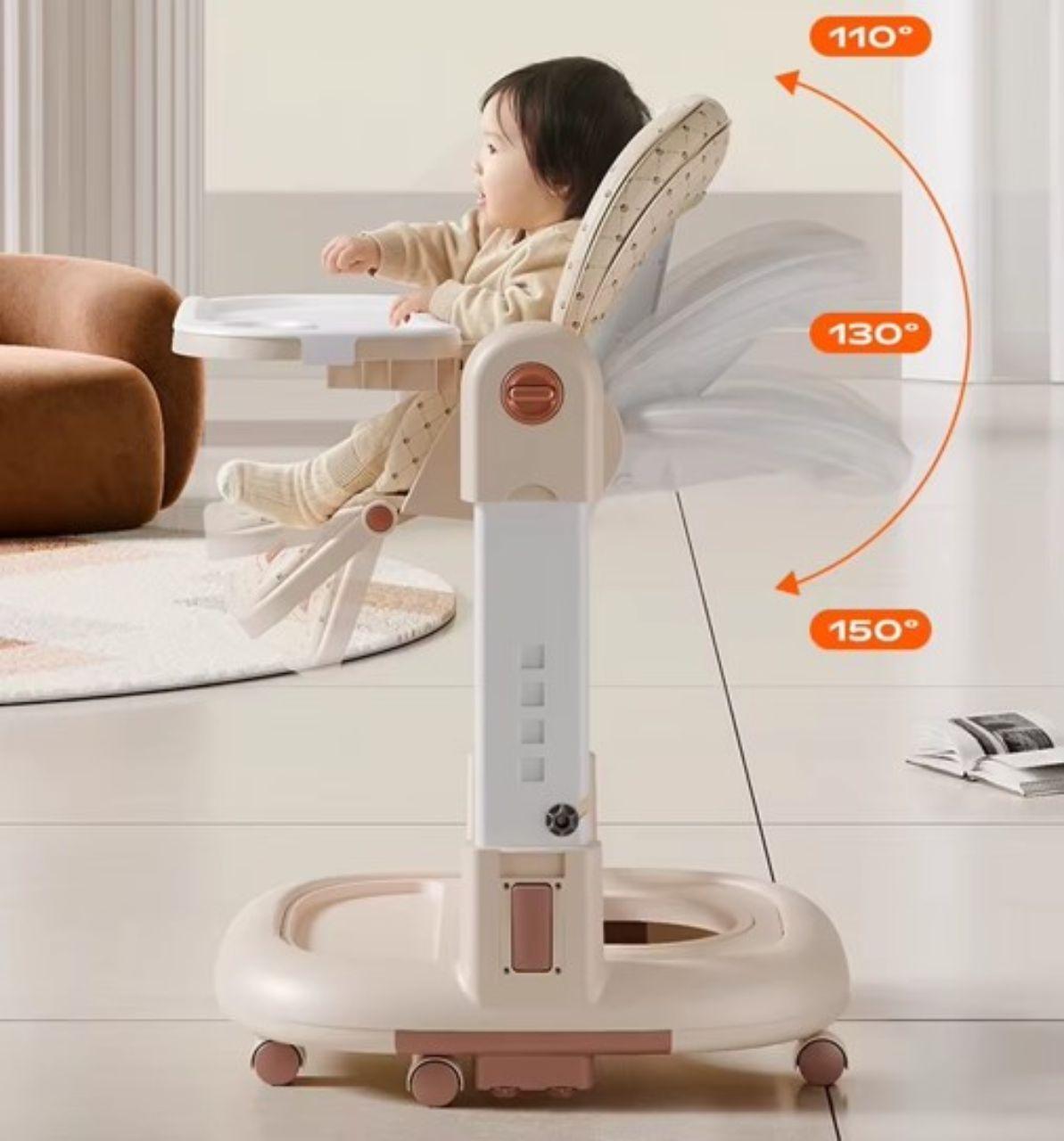 Silla de Comer Grow 3 Kaki-2