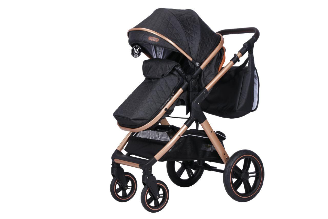 Coche Travel Sytem X1 Black con Silla Certificada-3