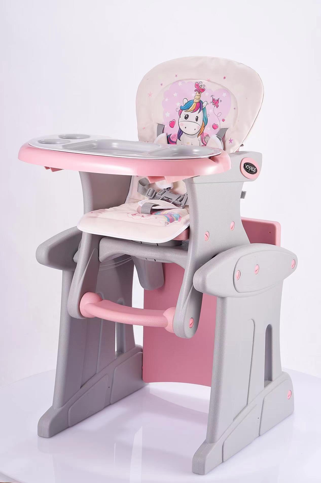 Silla De Comer Escritorio 3 En 1 Voyage Prime PINK-0