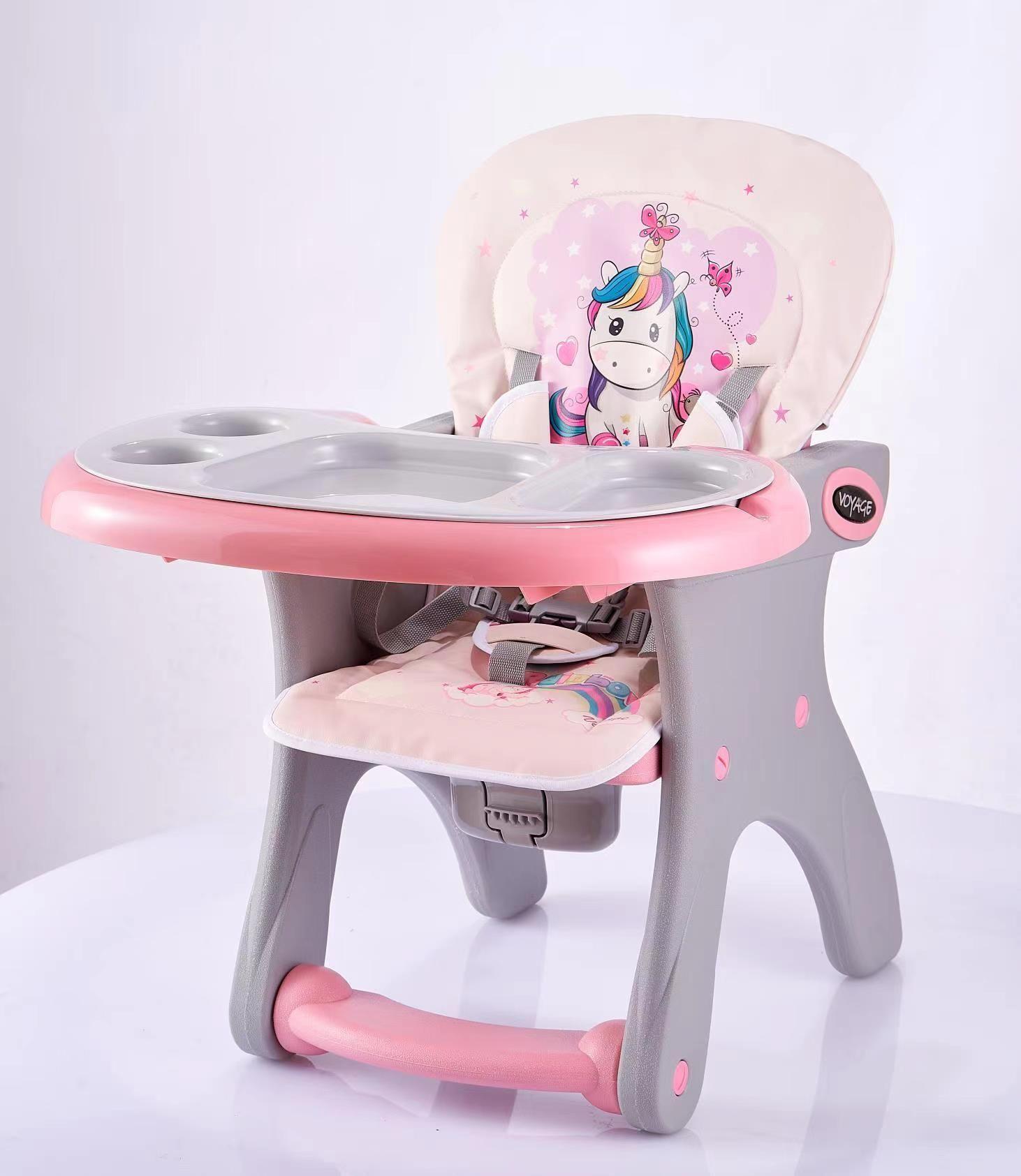 Silla De Comer Escritorio 3 En 1 Voyage Prime PINK-2