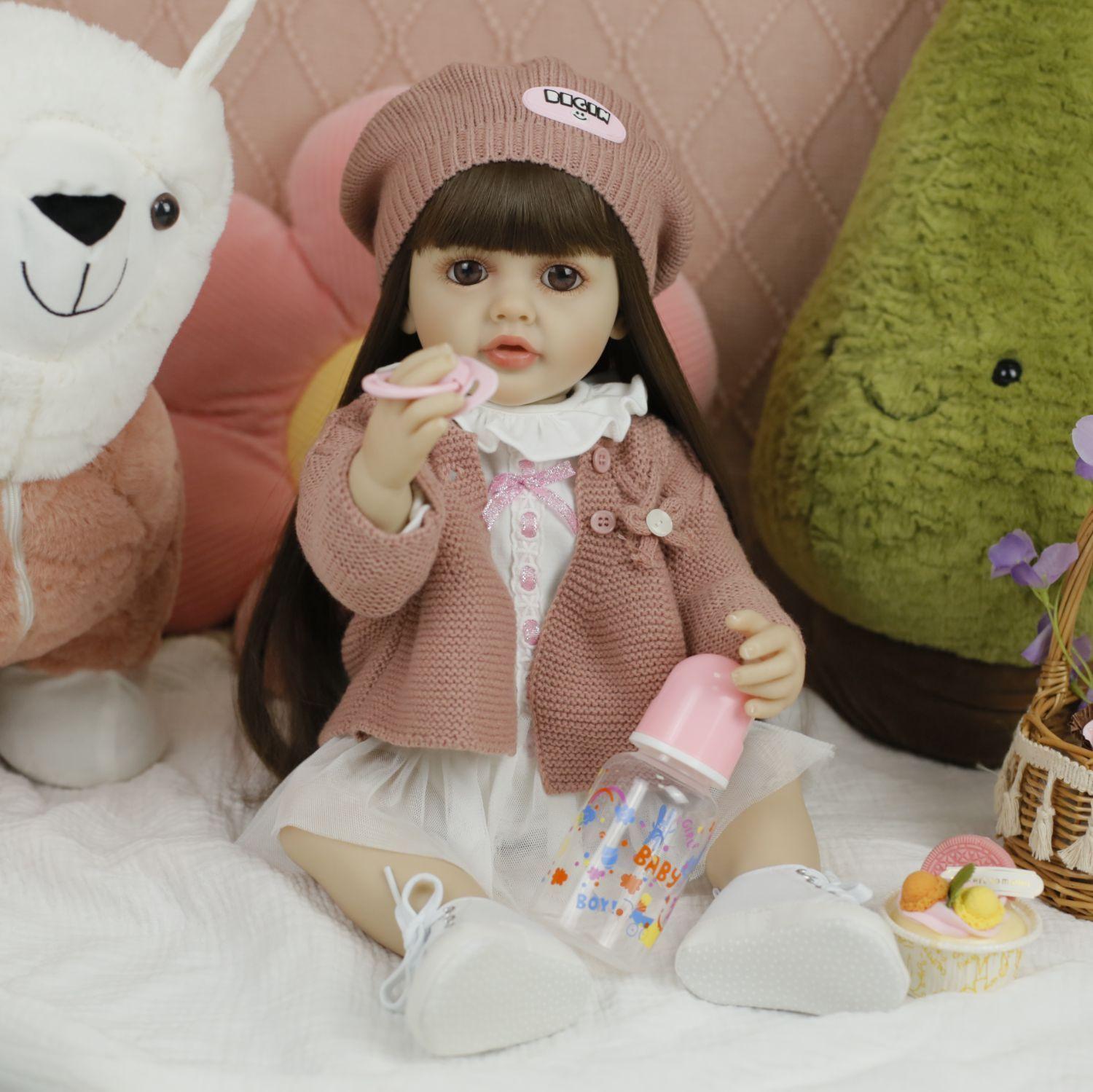 Muñeca Bebé Reborn Emma 55CM-5