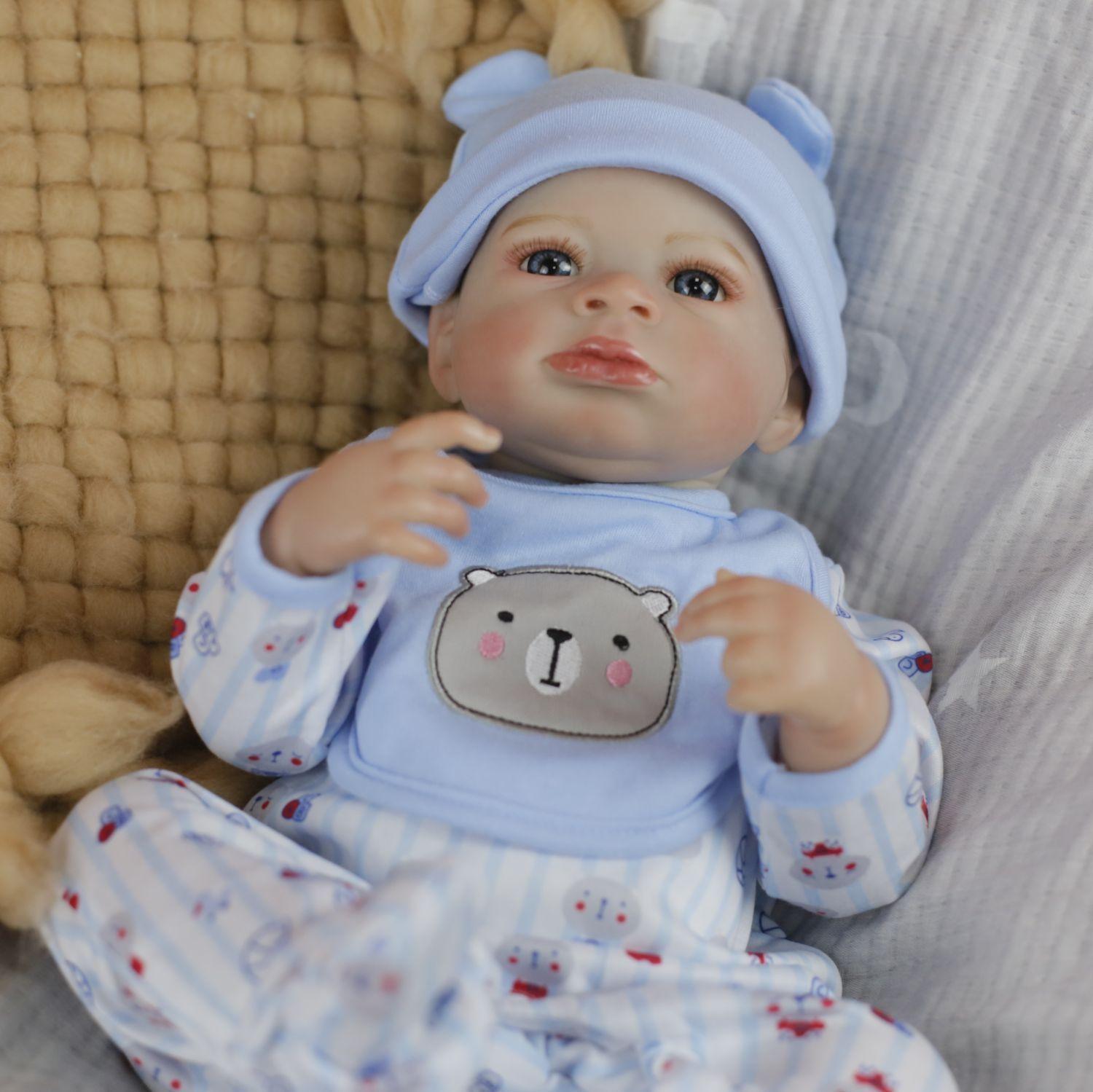 Muñeca Bebé Reborn Luis 45CM-2