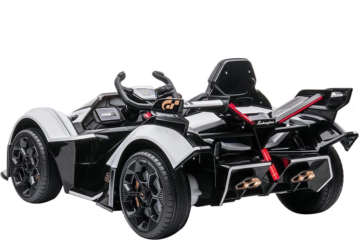 Auto  lamborghini V12 vision gran turismo Ride on Sports Car for Kids., blanco-3