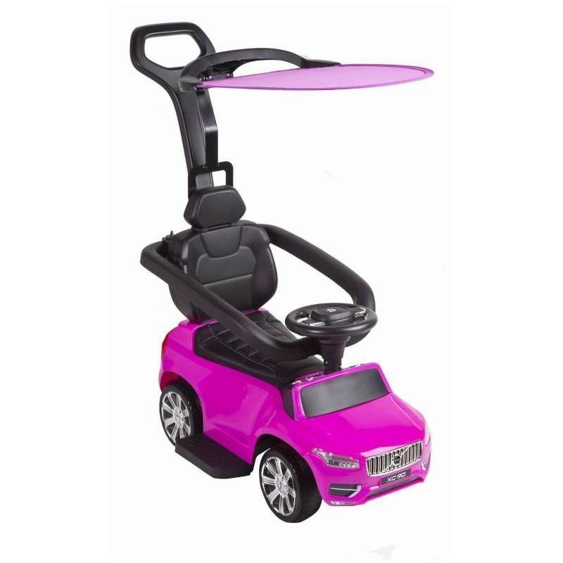 Correpasillo Marca Con Licencia Volvo - Usb Rosado-0