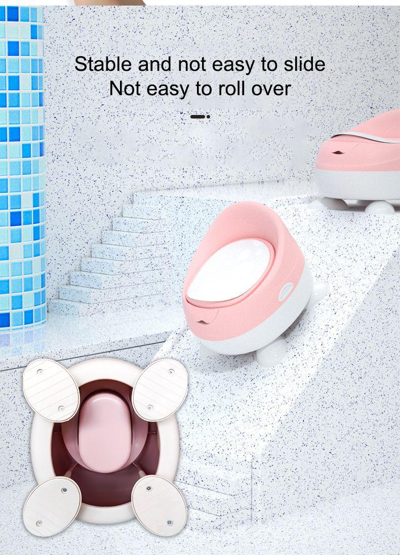 Bañito entrenador para niños voyage pink-3