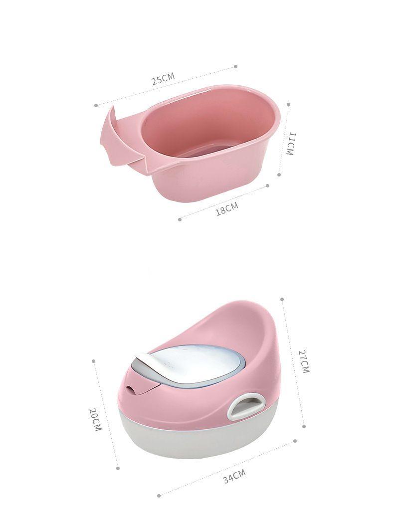 Bañito entrenador para niños voyage pink-6