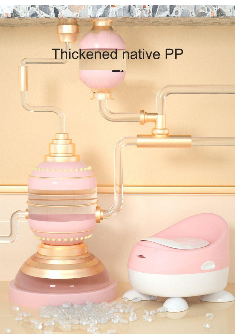 Bañito entrenador para niños voyage pink-5