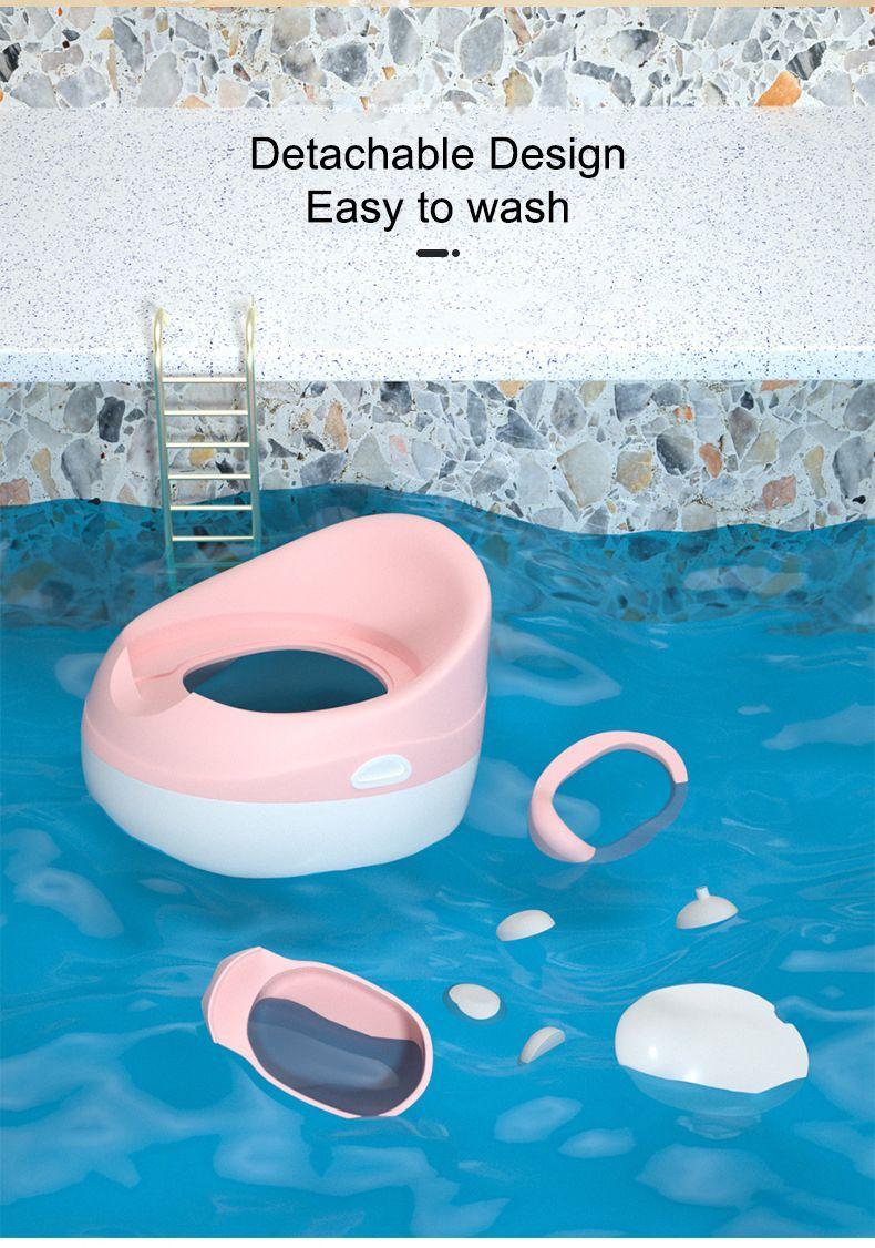 Bañito entrenador para niños voyage pink-7