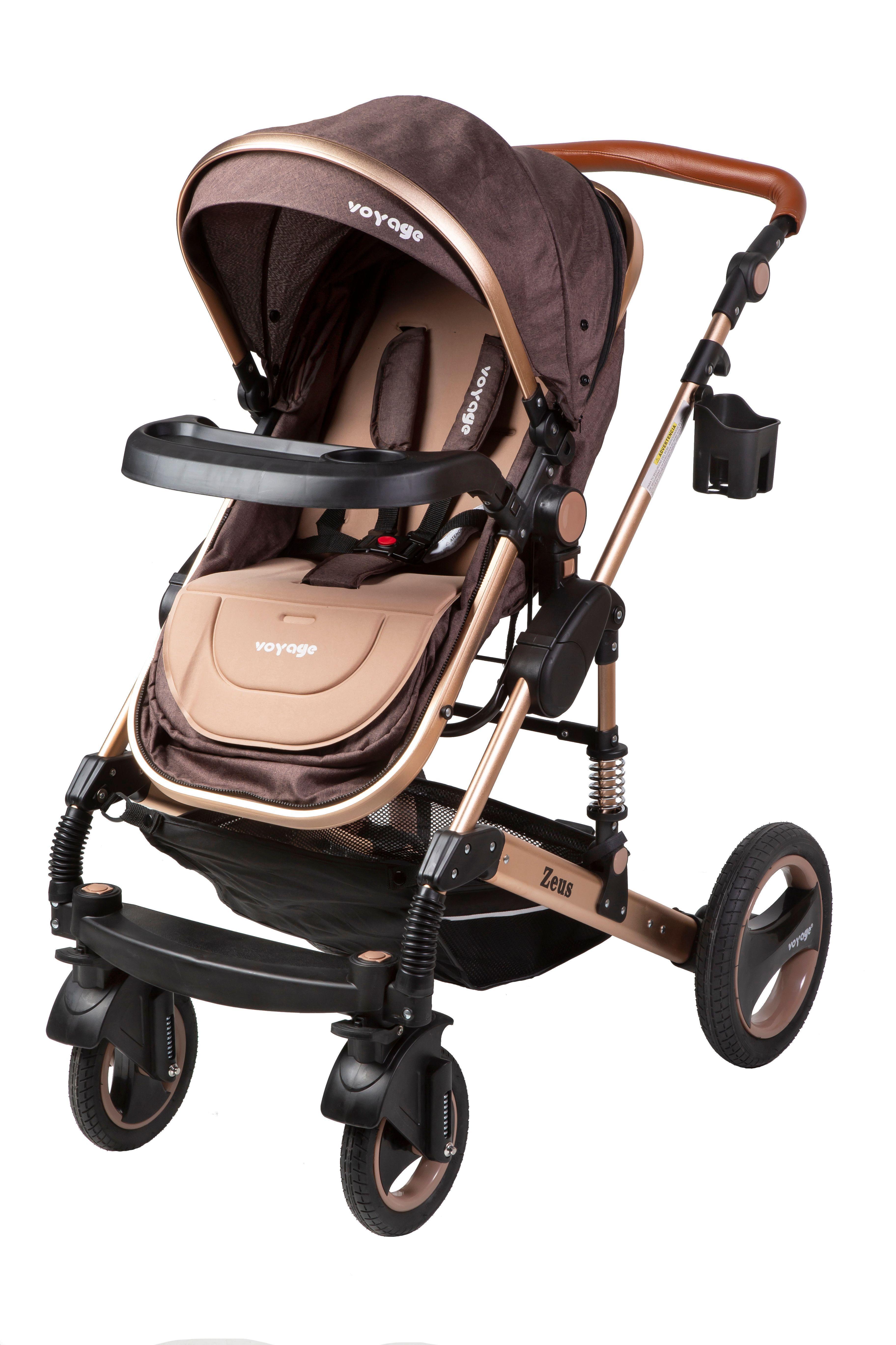 Coche Travel System Zeus Brown-3