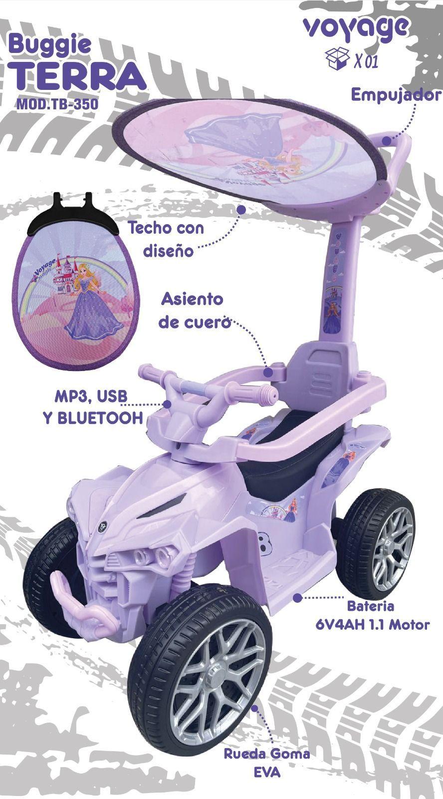 Correpasillo Eléctrico Terra Purple-2