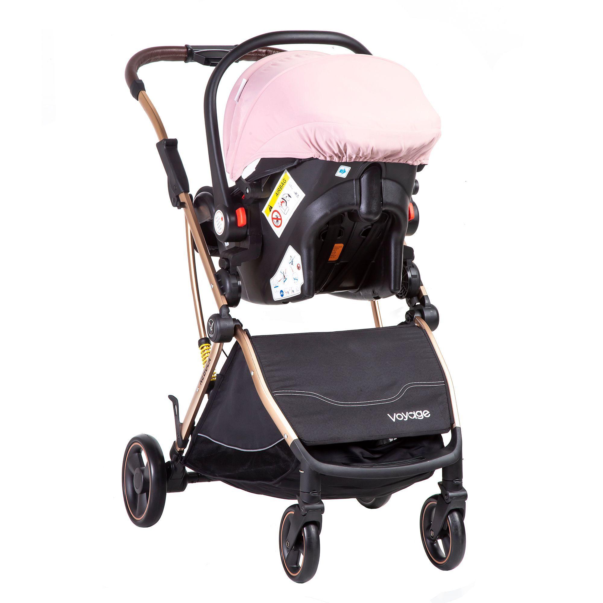 Coche Travel System Nebula Pink-3