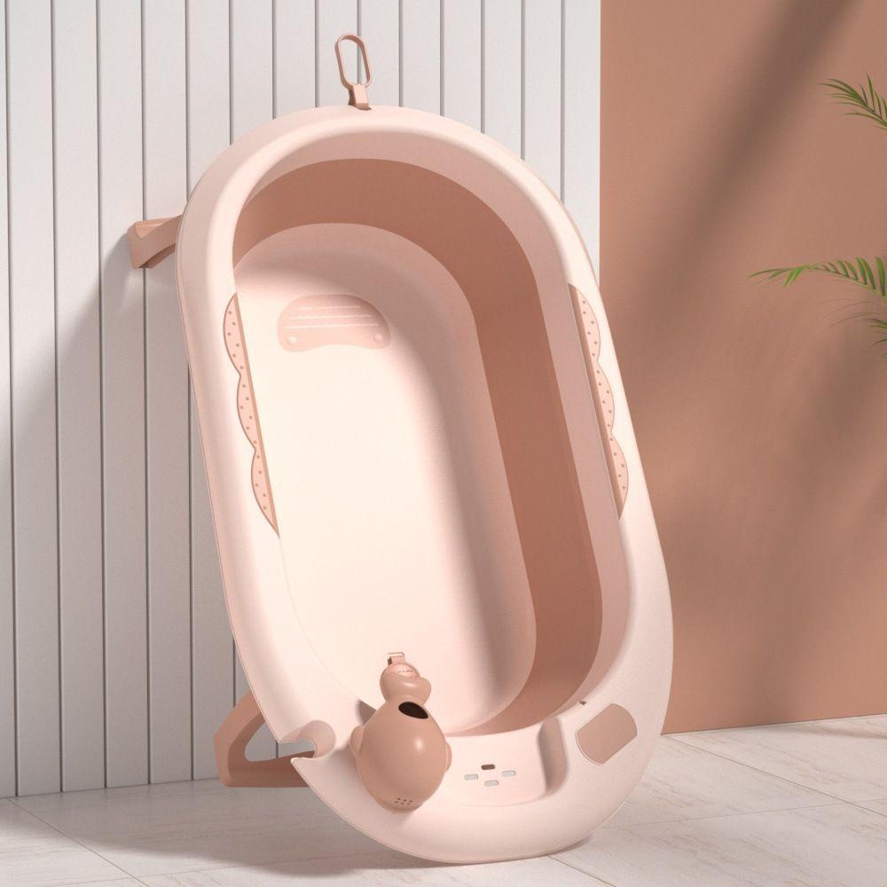 BAÑERA VOAYGE VG-003 CON COJIN Y TERMOMETRO pink -1
