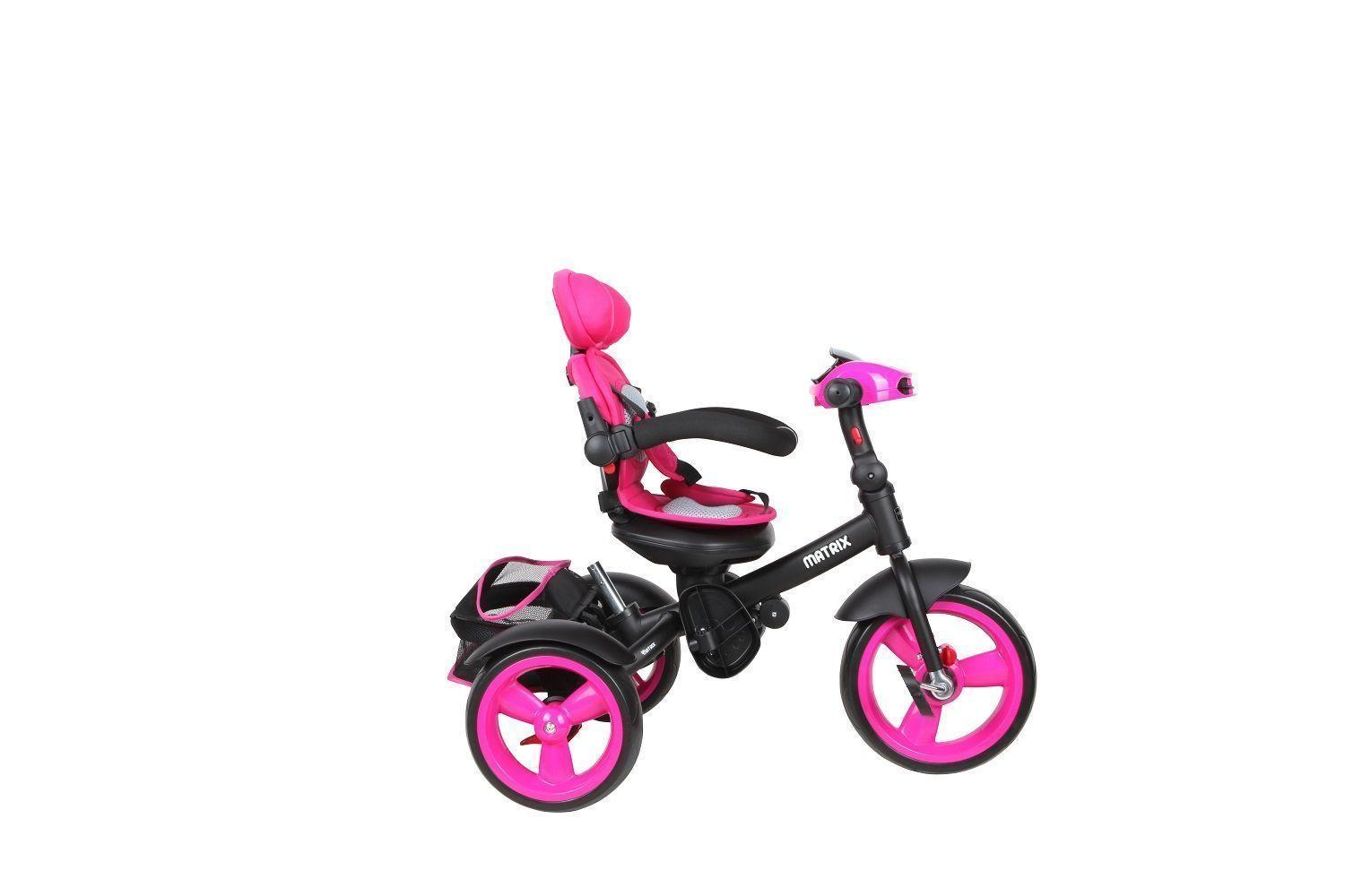 TRICICLO VOYAGE MATRIX 360 PINK bluetooth y mp3-2