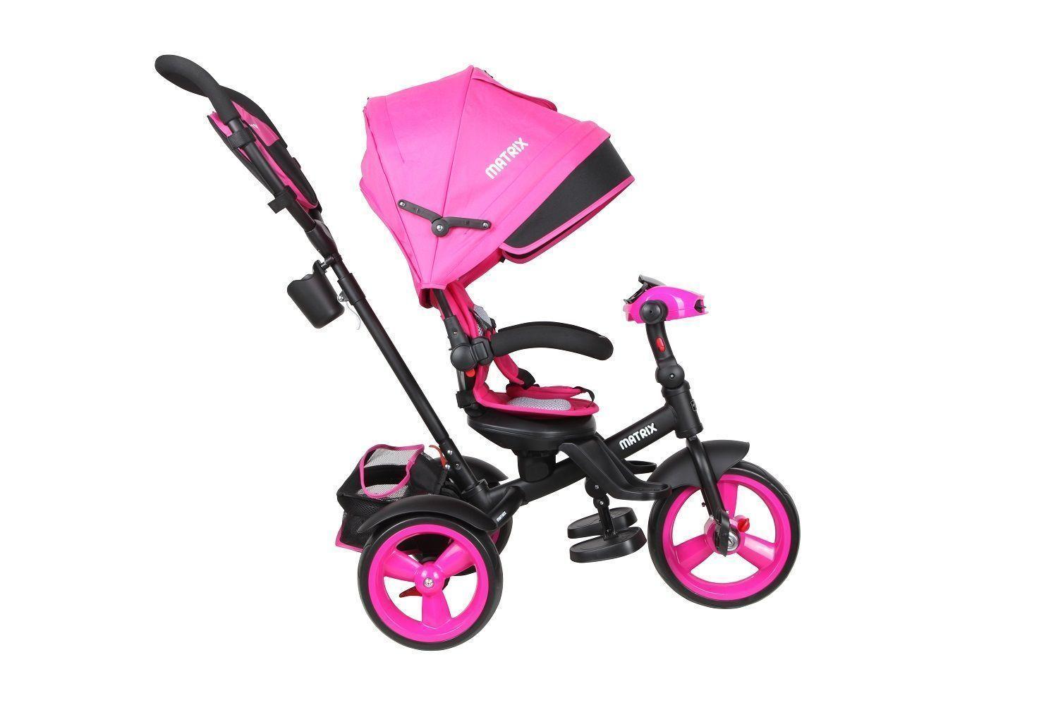 TRICICLO VOYAGE MATRIX 360 PINK bluetooth y mp3-0