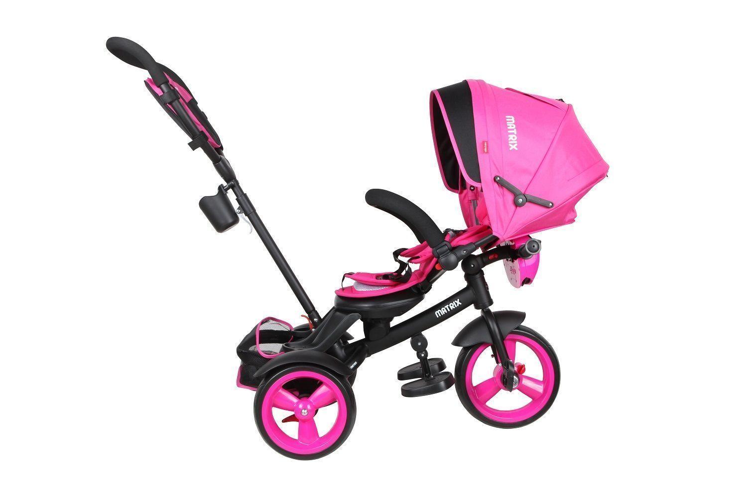 TRICICLO VOYAGE MATRIX 360 PINK bluetooth y mp3-5