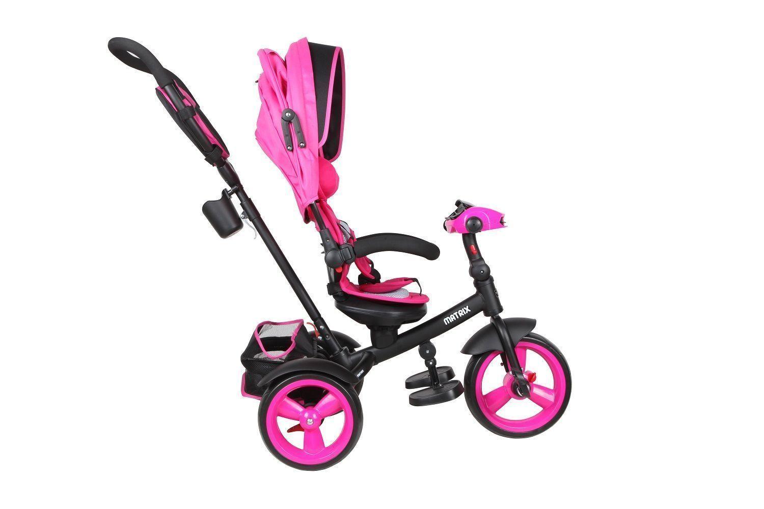 TRICICLO VOYAGE MATRIX 360 PINK bluetooth y mp3-3