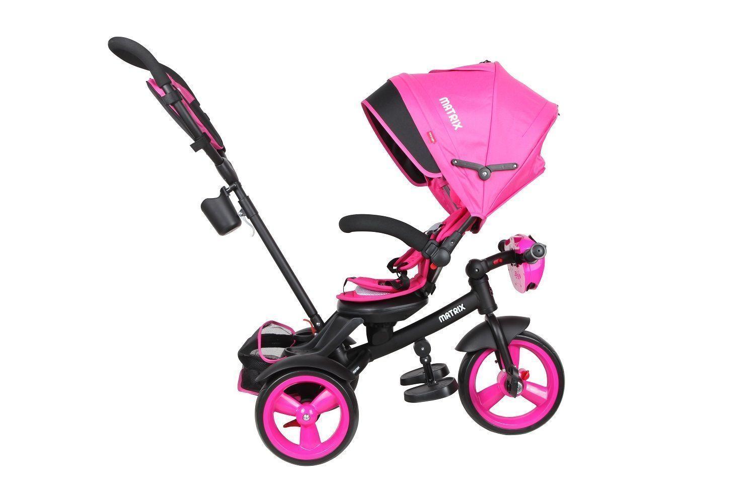 TRICICLO VOYAGE MATRIX 360 PINK bluetooth y mp3-4