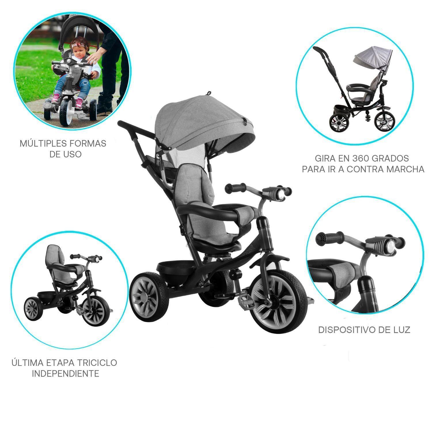 Triciclo 360 Purple 3 en 1-4