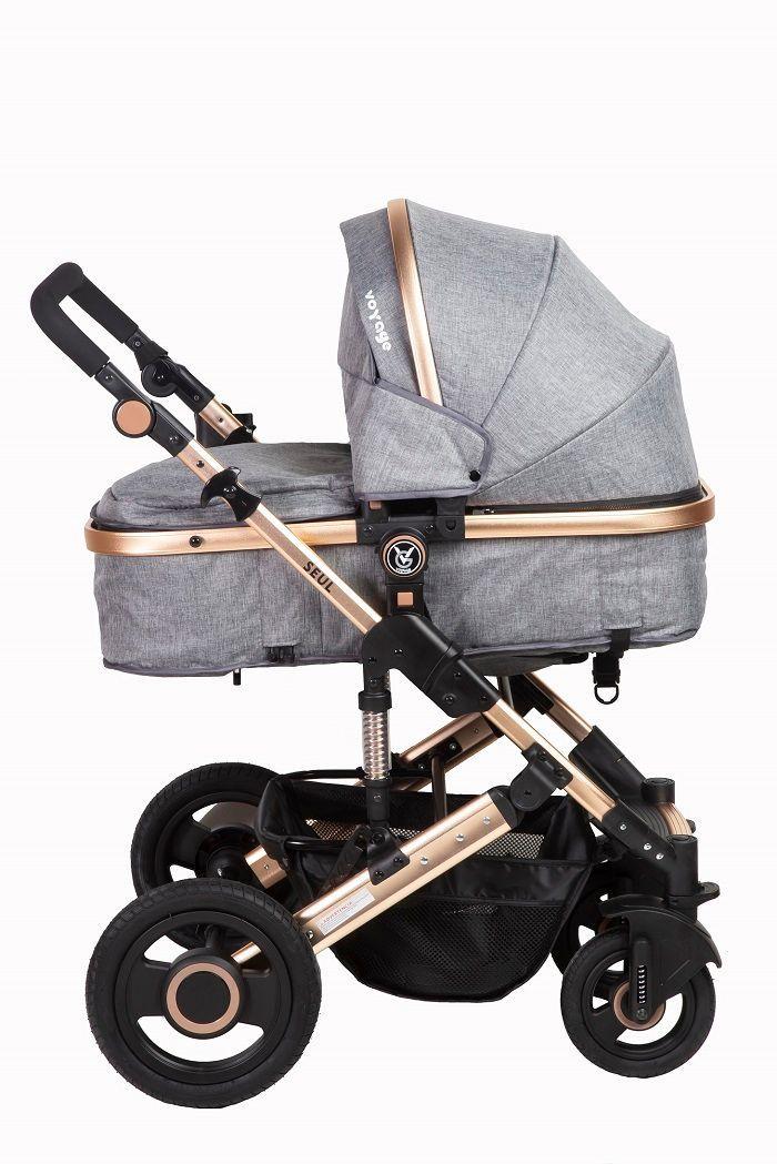 Coche Travel System Seul Grey-2