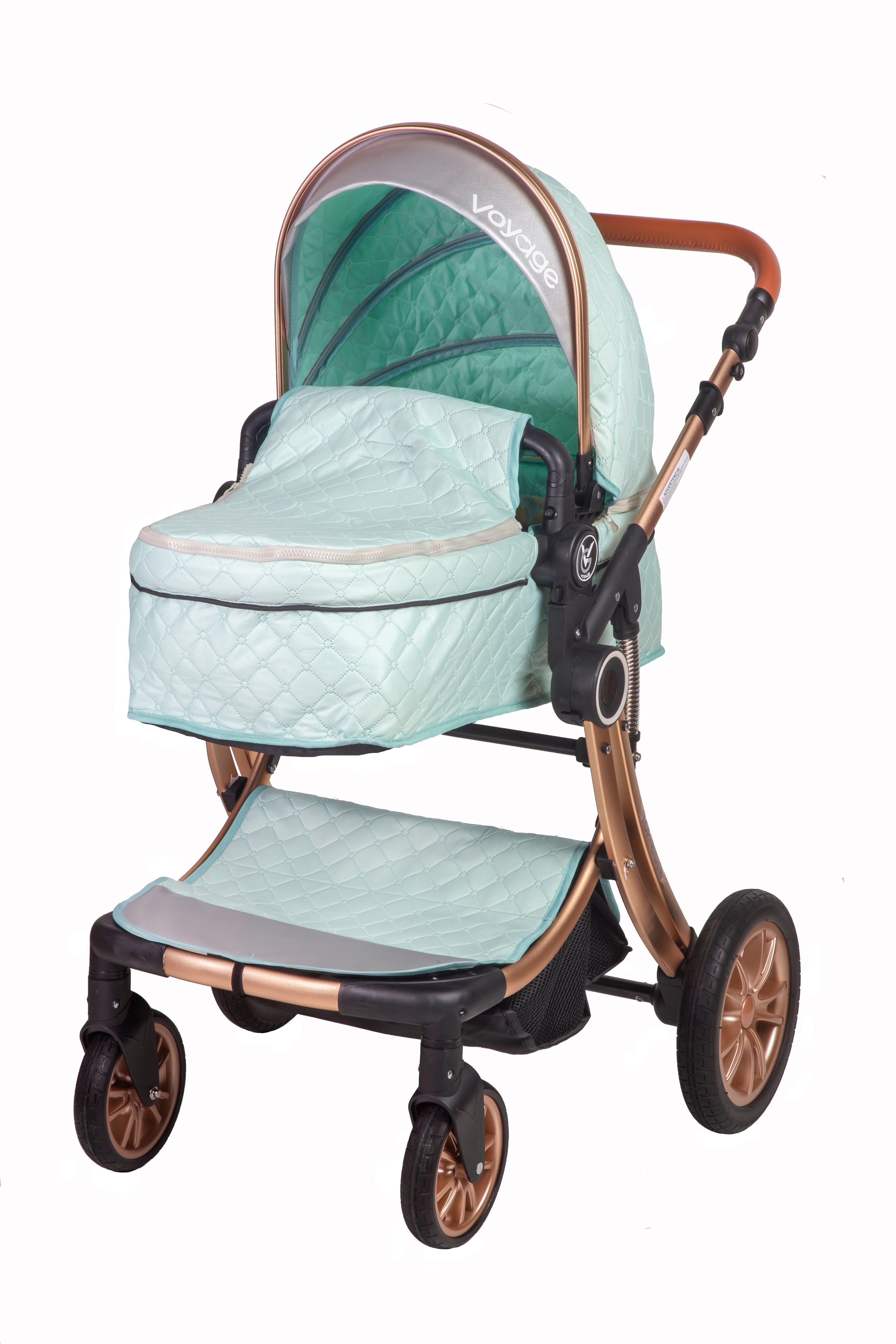 Coche Travel System Top Rider Green-3