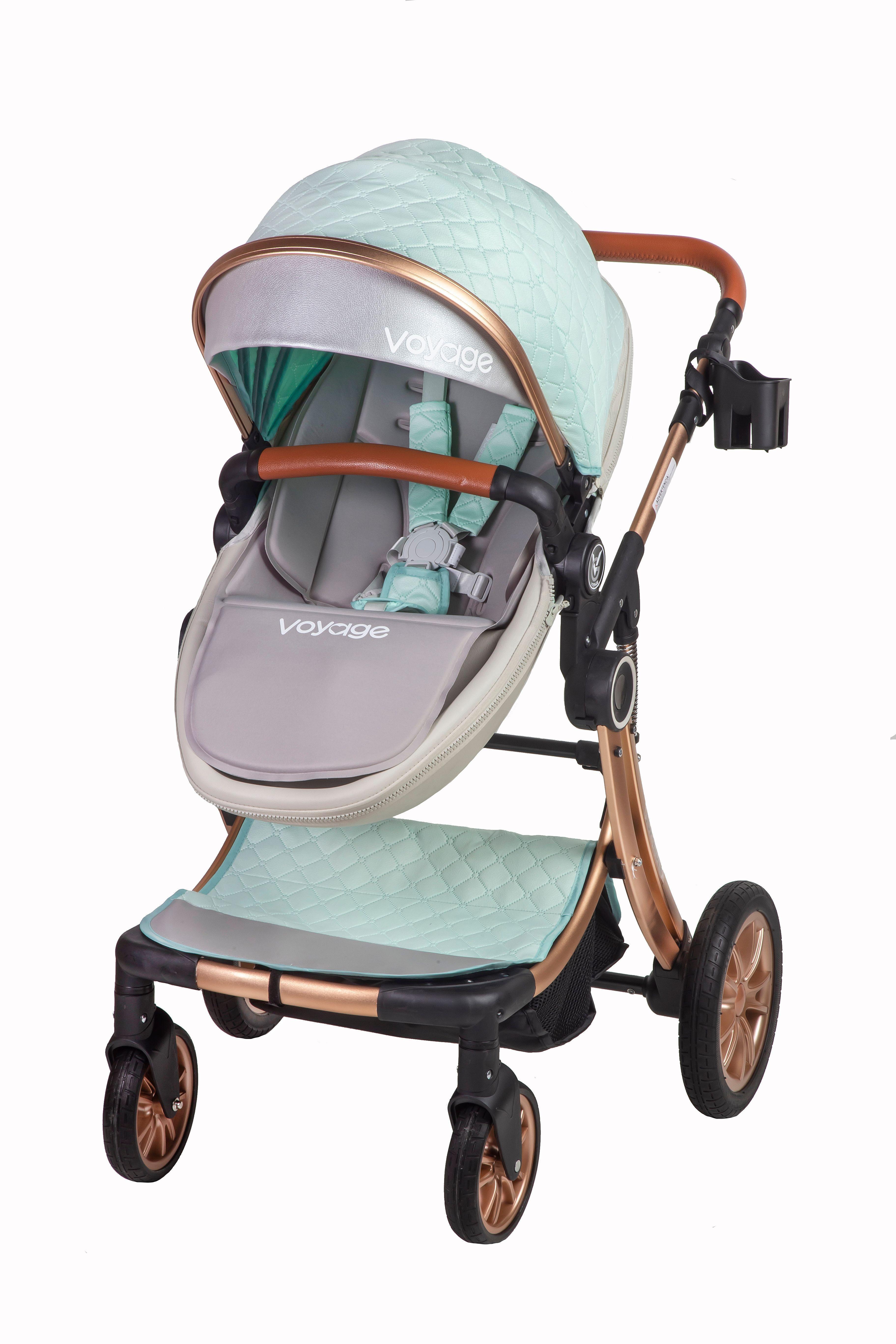 Coche Travel System Top Rider Green-4