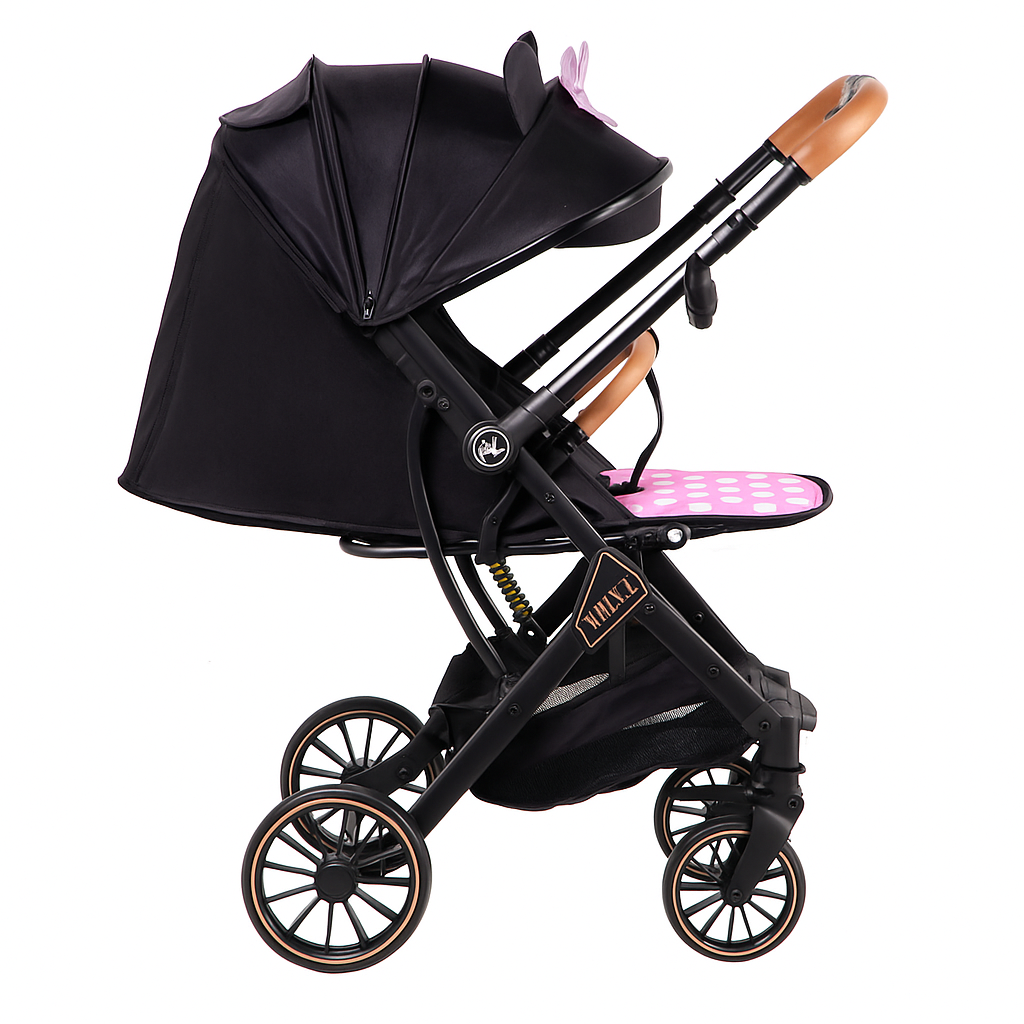 Coche Paseo Walky Min  Pink-2
