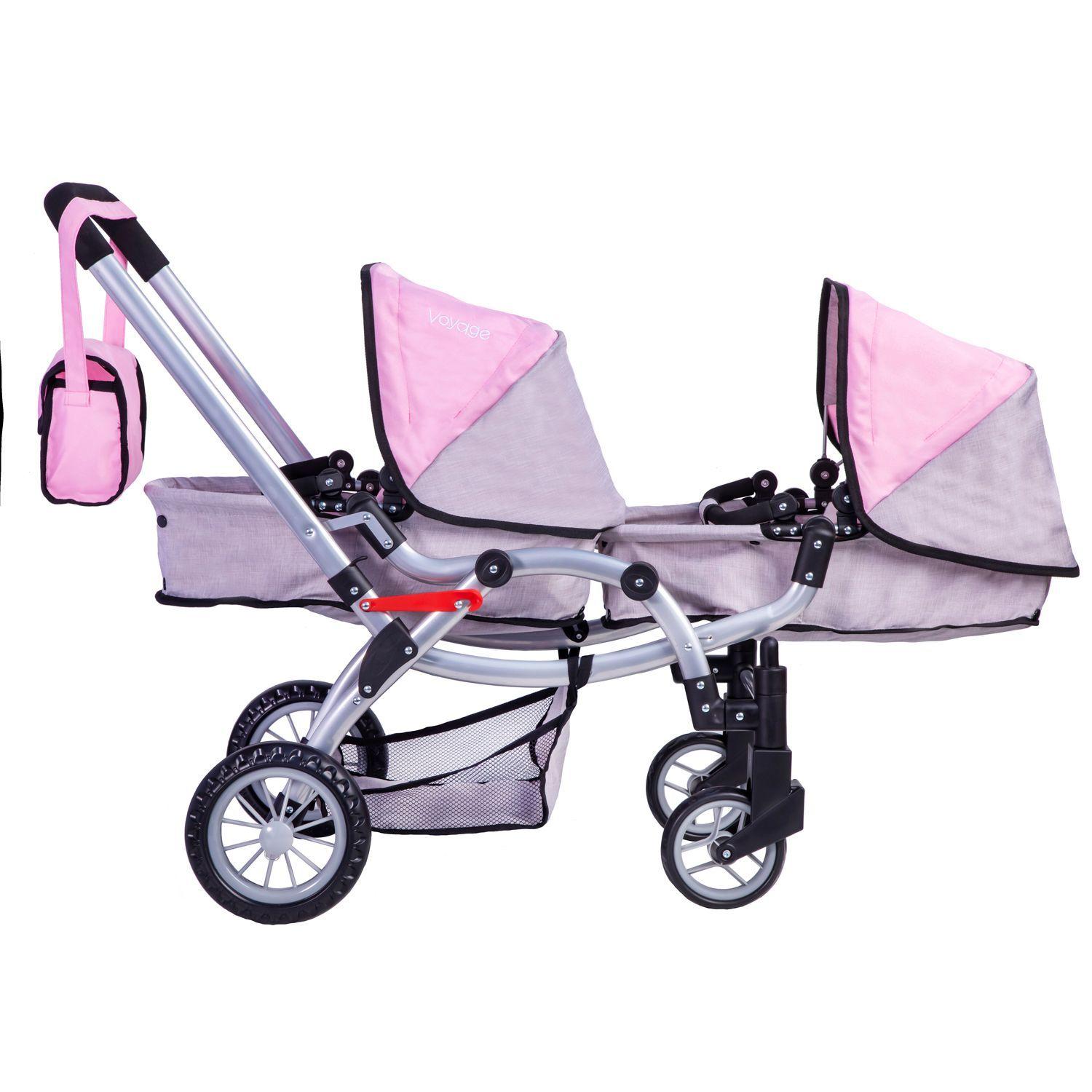 Coche Muñeca Formato Top Duo Rider Pink-2