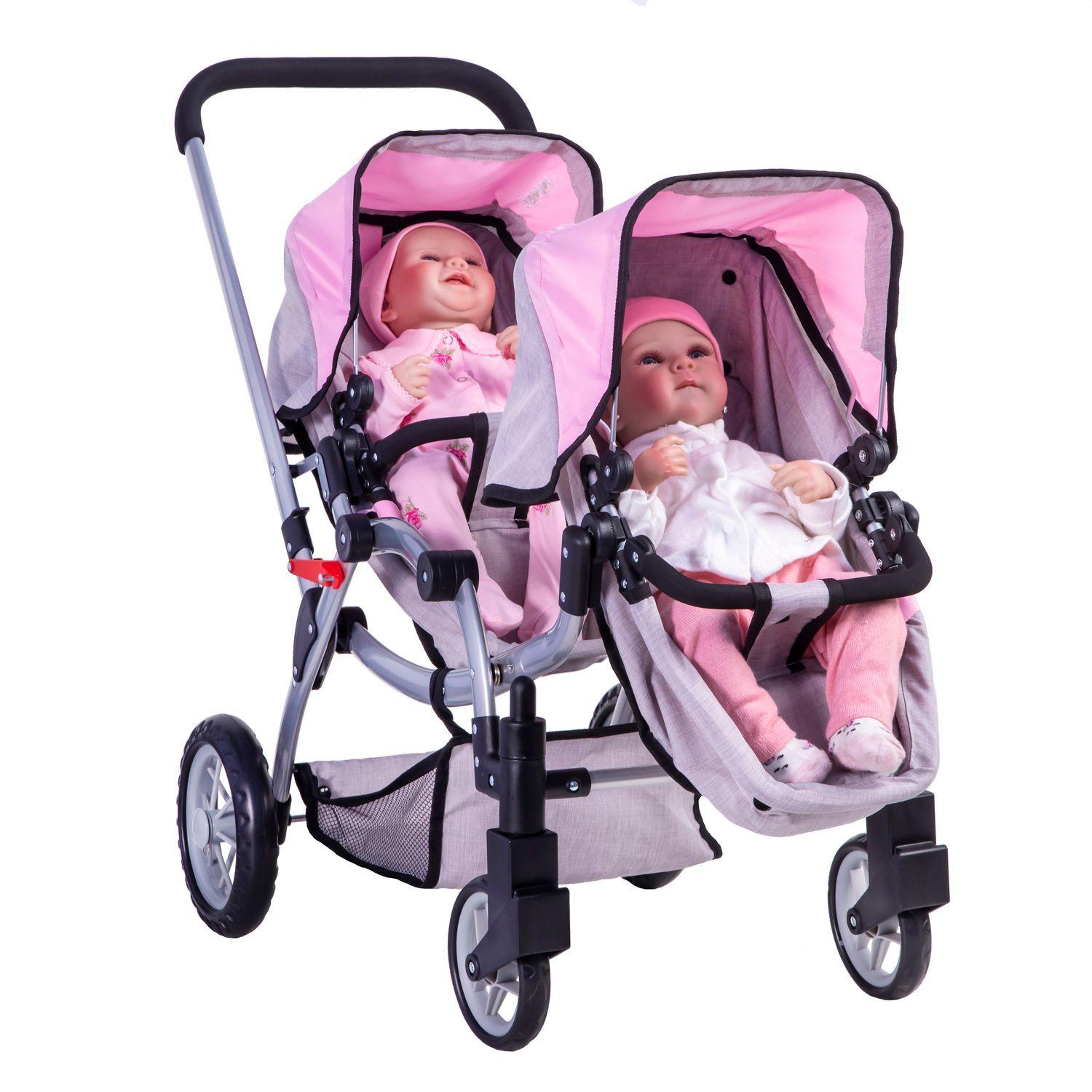 Coche Muñeca Formato Top Duo Rider Pink-3